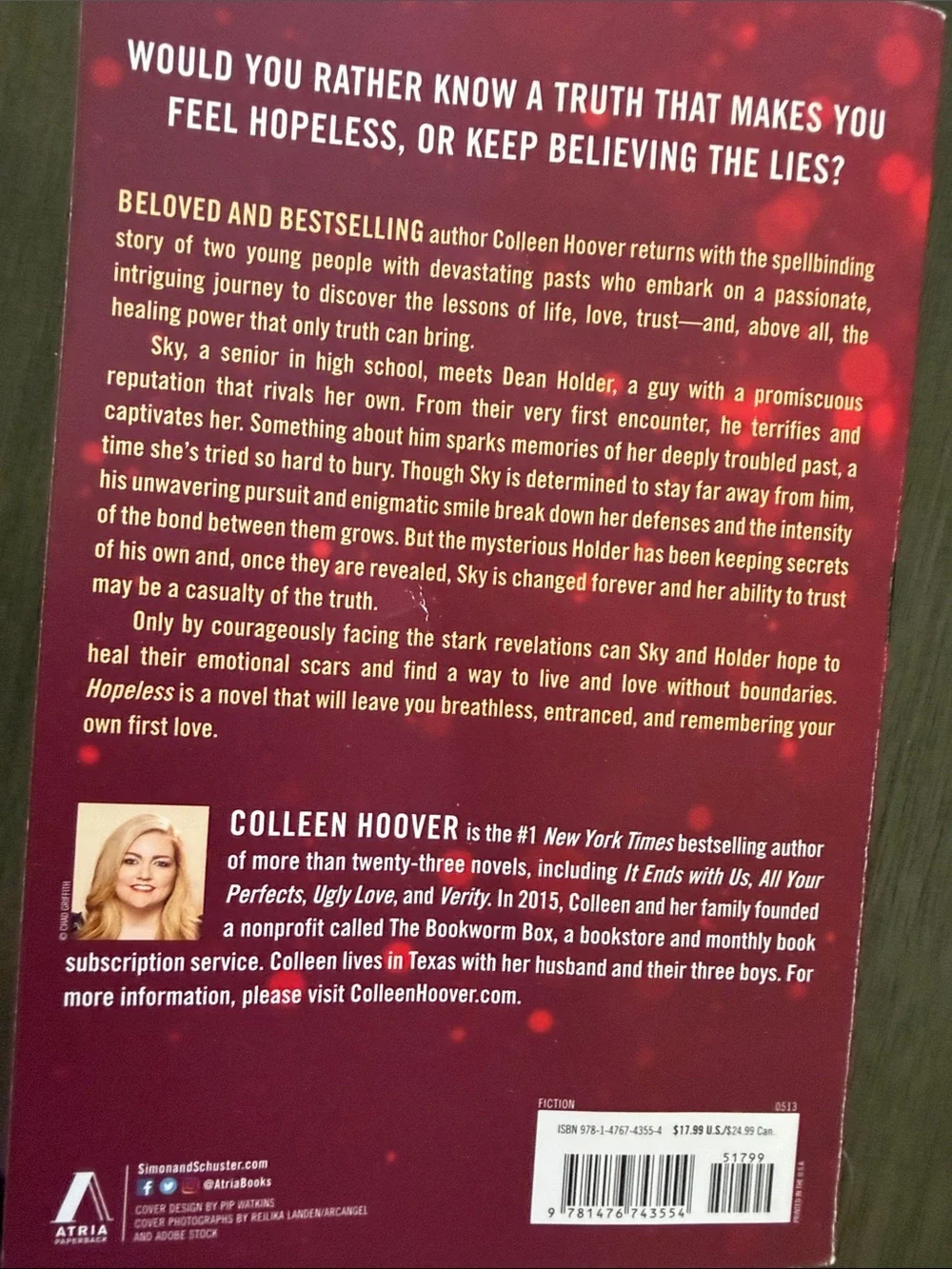 Hopeless / Losing Hope Novel Set - Pink & Purple Covers